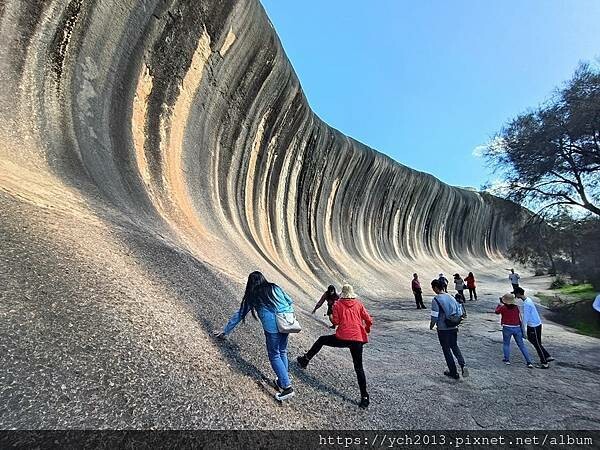 西澳景點/波浪岩Wave Rock登高望遠 西澳景點/波浪岩Wave Rock登高望遠