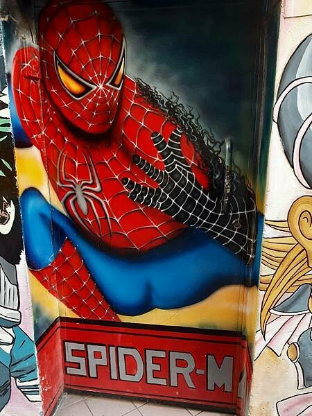 台中IG打卡景點-動漫彩繪巷