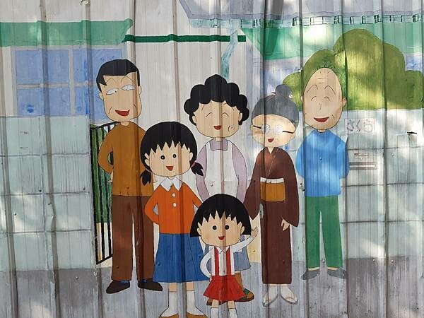 台中IG打卡景點-動漫彩繪巷