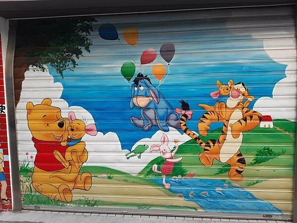 台中IG打卡景點-動漫彩繪巷