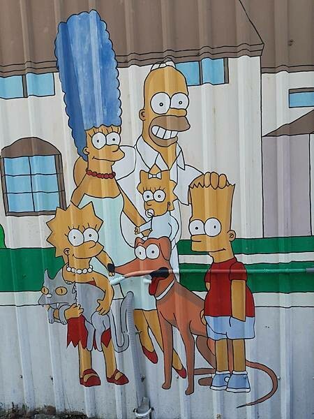 台中IG打卡景點-動漫彩繪巷