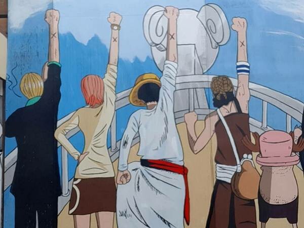 台中IG打卡景點-動漫彩繪巷