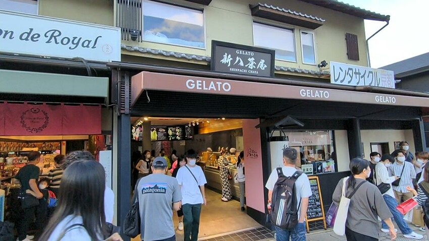 日本Snow Peak雪諾必克咖啡廳、人氣烤糰子eX cafe、湯葉霜淇淋--京都嵐山車站10家不吃不可美食