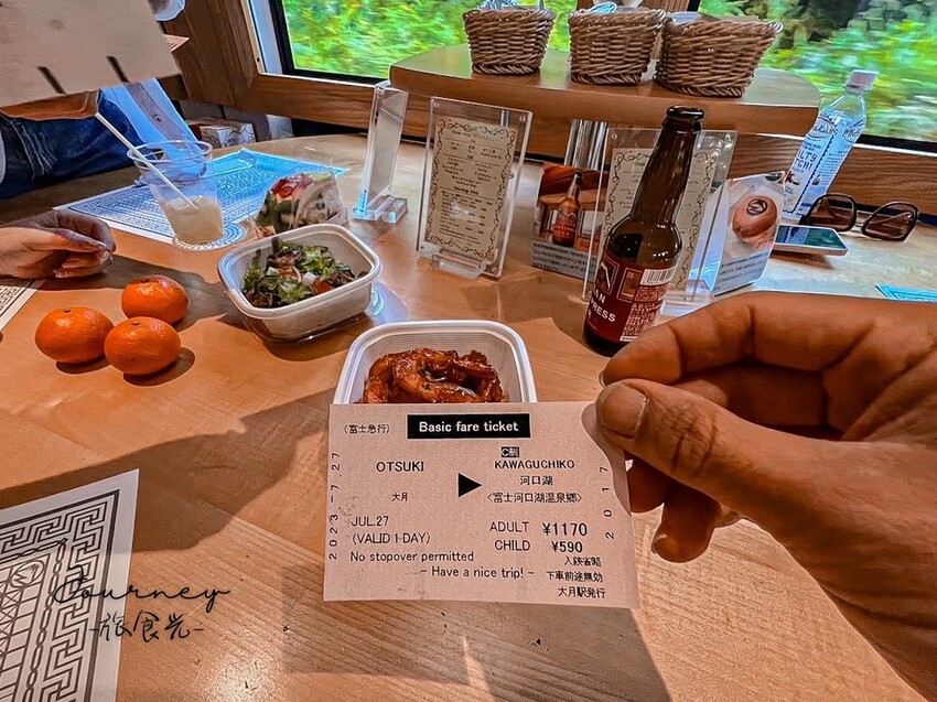 【日本.東京】搭復古火車《富士山河口湖觀光列車「富士山景觀特 【日本.東京】搭復古火車《富士山河口湖觀光列車「富士山景觀特