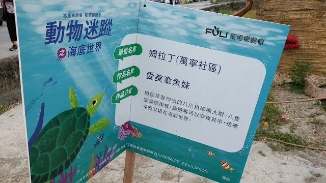 富里花海景觀區 - 愛美章魚妹 - 姆拉丁 (萬寧社區) 富里花海景觀區 - 愛美章魚妹 - 姆拉丁 (萬寧社區)