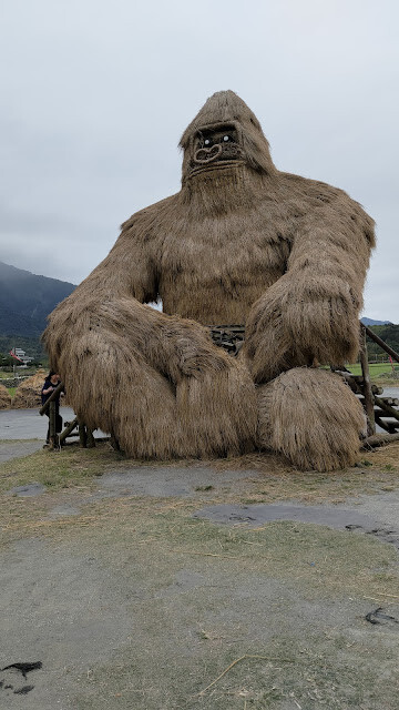 富里花海景觀區 - 盤坐猩猩 富里花海景觀區 - 盤坐猩猩