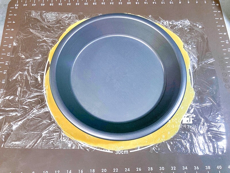 烘焙筆記│牛蕃茄輕乳酪派，酒香風味的蕃茄果乾共奏的濃郁起司味道