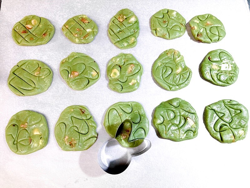 烘焙筆記│手工餅乾(巧克力與抹茶)，