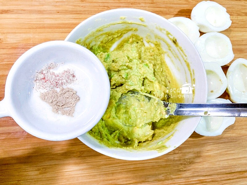 烹飪筆記│惡魔蛋.水煮蛋.哇沙米酪梨