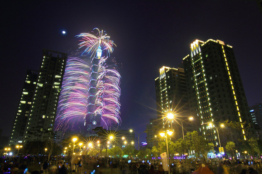 台北市信義區【101跨年煙火】拍攝點‧觀賞地點│四獸山‧象山‧虎山‧南港山‧碧山巖‧烘爐地‧劍潭山‧老地方觀機平台‧信義區‧惠