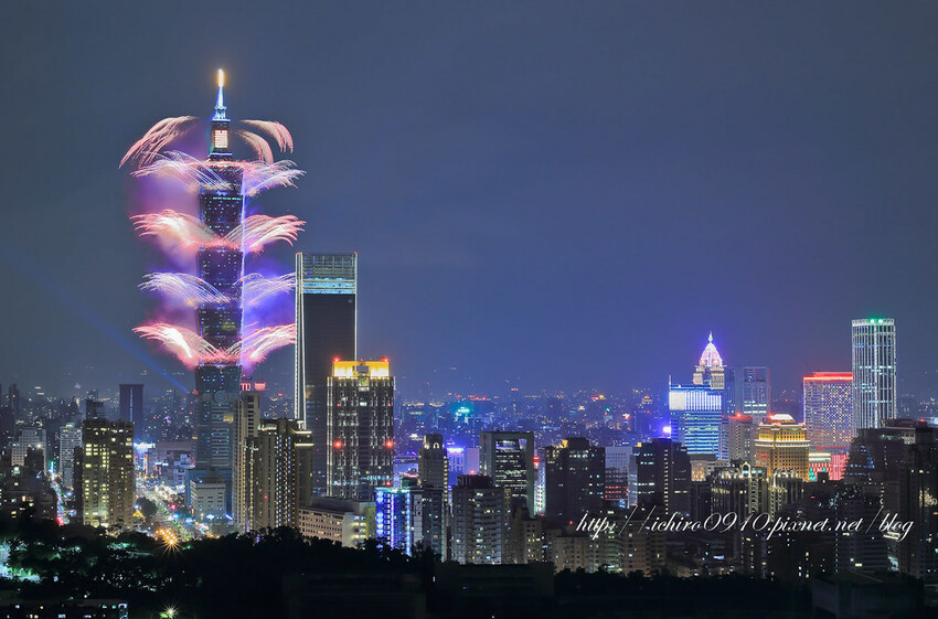 台北市信義區【101跨年煙火】拍攝點‧觀賞地點│四獸山‧象山‧虎山‧南港山‧碧山巖‧烘爐地‧劍潭山‧老地方觀機平台‧信義區‧惠