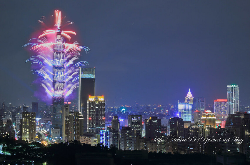 台北市信義區【101跨年煙火】拍攝點‧觀賞地點│四獸山‧象山‧虎山‧南港山‧碧山巖‧烘爐地‧劍潭山‧老地方觀機平台‧信義區‧惠