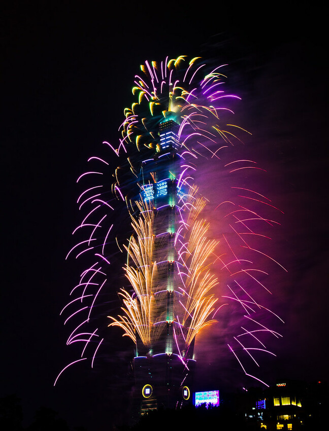 台北市信義區【101跨年煙火】拍攝點‧觀賞地點│四獸山‧象山‧虎山‧南港山‧碧山巖‧烘爐地‧劍潭山‧老地方觀機平台‧信義區‧惠