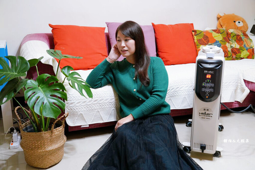 嘉儀 德國HELLER葉片式電暖爐 KED512T豪華版，給