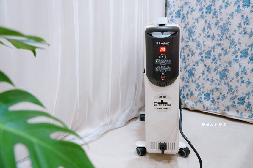嘉儀 德國HELLER葉片式電暖爐 KED512T豪華版，給
