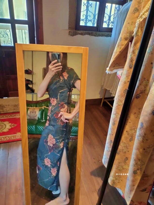 甄young服裝出租‧甄洋樓 旗袍體驗館金門另類旅遊玩法,穿著旗袍穿梭金門大街小巷 - 敦 小 蓮の食旅錄