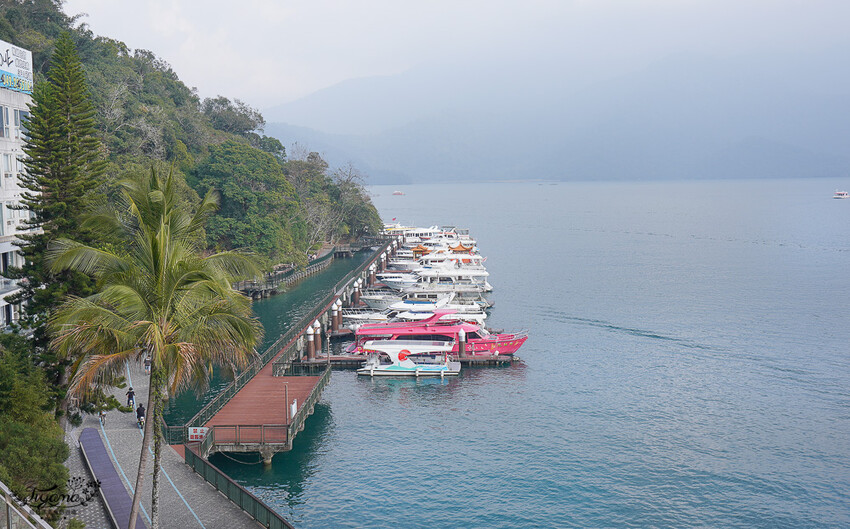 南投日月潭住宿。日月潭大淶閣飯店一泊二食:水社碼頭湖景客房,免費腳踏車遊向山遊客中心 @緹雅瑪 美食旅遊趣