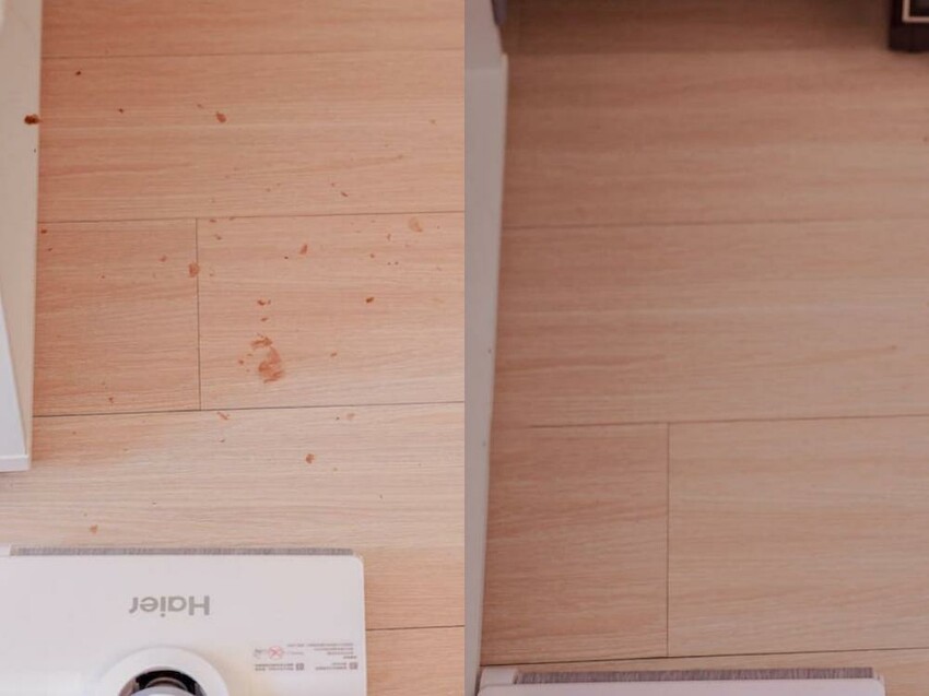 Haier海爾智慧洗地機W3 |最輕型洗地機推薦,同時吸拖還能自動清洗,加上獨創滾刷設計讓毛髮不纏繞,有小孩、毛孩家庭必備清潔神器! - 艾薇覓食趣