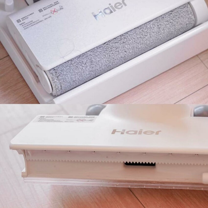 Haier海爾智慧洗地機W3 |最輕型洗地機推薦,同時吸拖還能自動清洗,加上獨創滾刷設計讓毛髮不纏繞,有小孩、毛孩家庭必備清潔神器! - 艾薇覓食趣