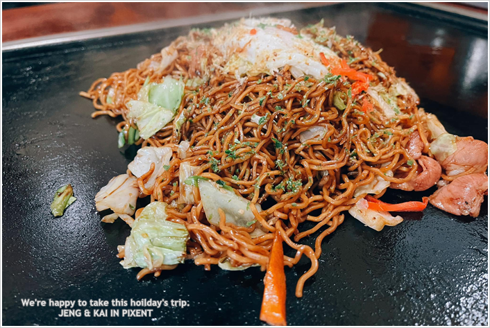 日本 | 名古屋自由行-獨樂 御好燒~岐阜高山美食(鐵板炒麵