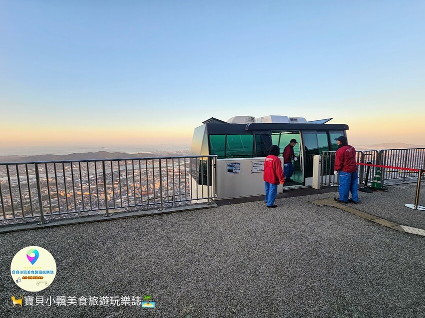 日本[旅遊]日本 福岡 新日本三大夜景 北九州市最著名的夜景觀賞地點 皿倉山ケーブルカー＆スロープカー