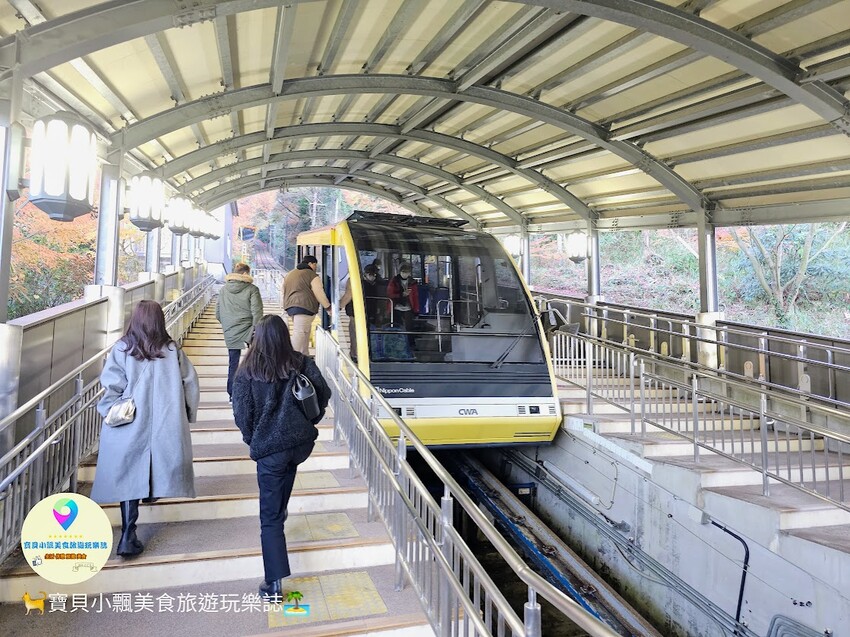 日本[旅遊]日本 福岡 新日本三大夜景 北九州市最著名的夜景觀賞地點 皿倉山ケーブルカー＆スロープカー