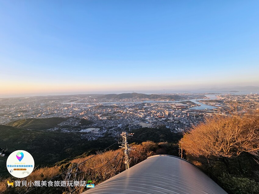 日本[旅遊]日本 福岡 新日本三大夜景 北九州市最著名的夜景觀賞地點 皿倉山ケーブルカー＆スロープカー