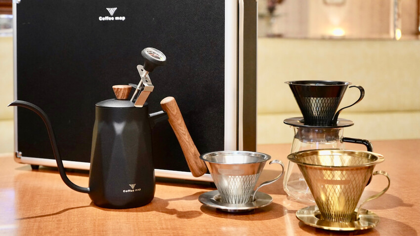 [台中] Coffee Map 咖啡地圖｜「一日咖啡師」互動式手沖咖啡｜專利金屬濾網