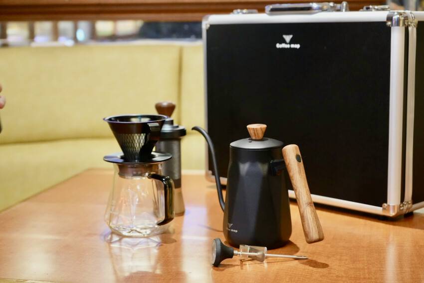 [台中] Coffee Map 咖啡地圖｜「一日咖啡師」互動式手沖咖啡｜專利金屬濾網