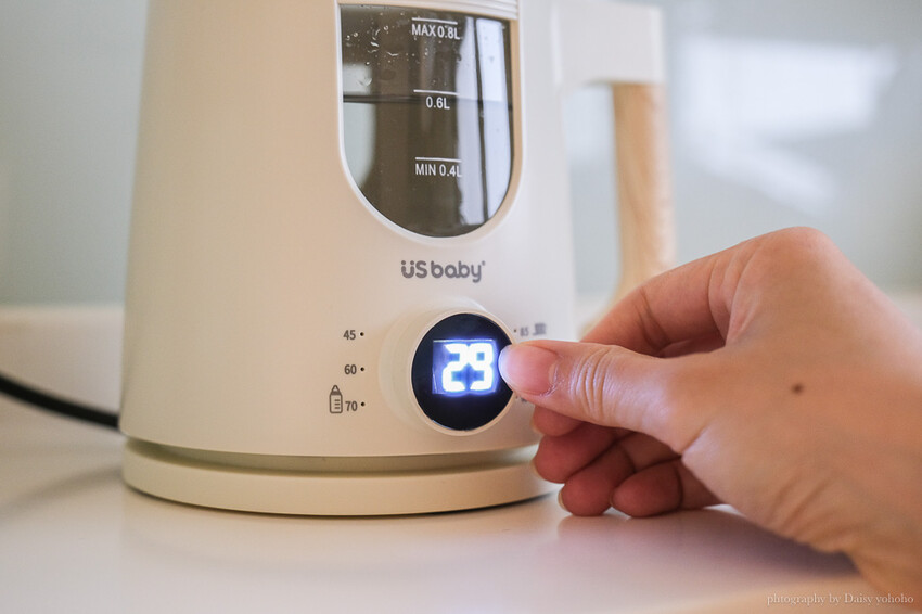 US baby 優生調乳器推薦》超好用定溫泡奶育嬰電器,5段溫控,可沸騰除氯也可恆溫