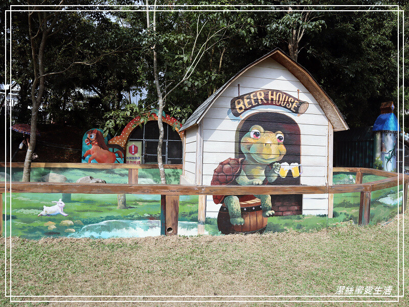 苗栗縣苑裡鎮綠意山莊-苗栗苑裡/住宿遊玩兩相宜~歐日風x童話小屋.好好拍親子景點