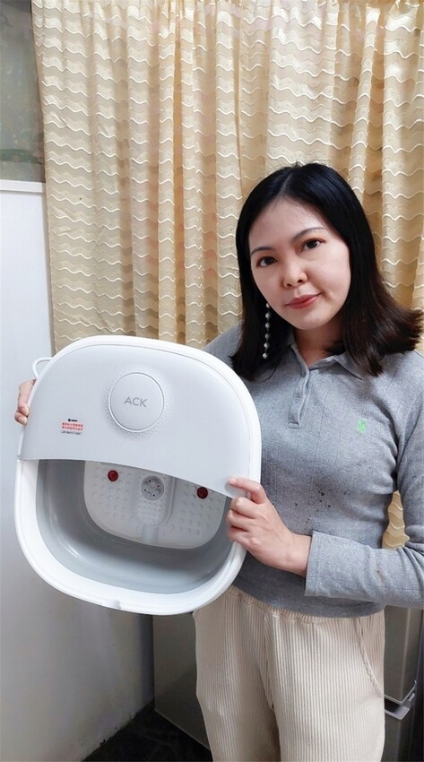 生活｜ ACK艾斯凱 三段溫控恆溫遙控足浴盆，超級舒服💛 足