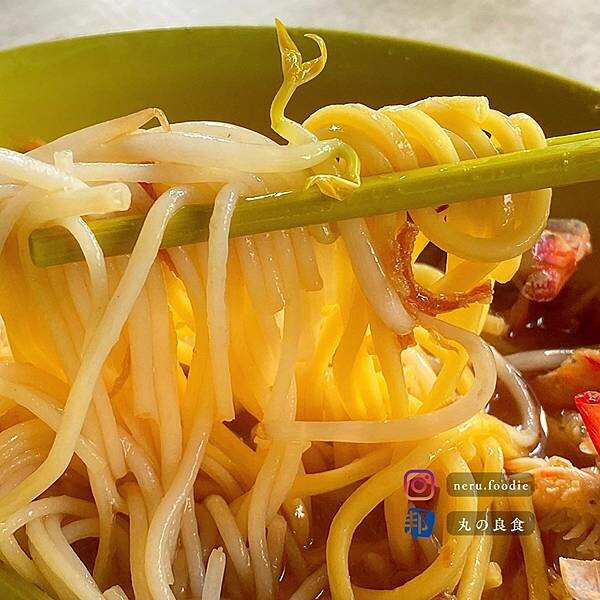 新加坡白蘭閣街蝦麵!好蝦🦐好吃 @neru.foodie / 丸の良食