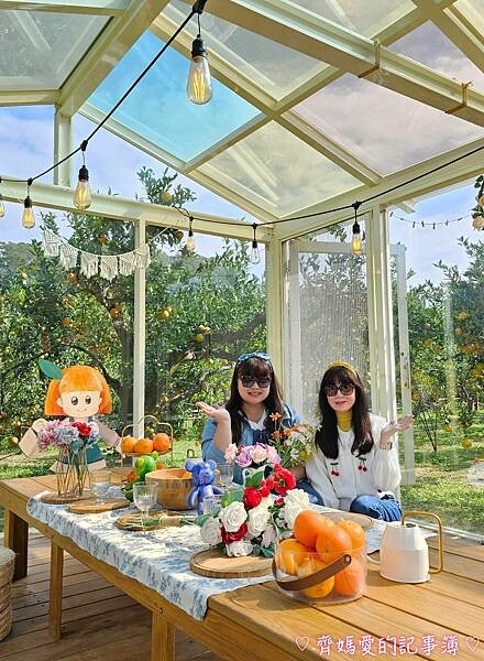 苗栗頭屋．橙香森林 (橘子果園 / 橙香隧道 / 玻璃屋)