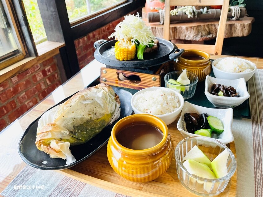 尖石後山景觀餐廳【魯壁一家人】秀麗群山相伴&享用原住民特色料