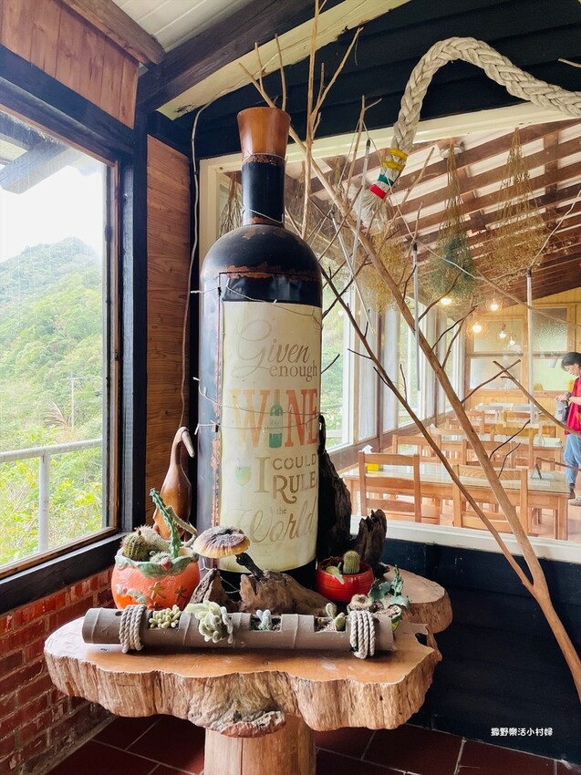 尖石後山景觀餐廳【魯壁一家人】秀麗群山相伴&享用原住民特色料