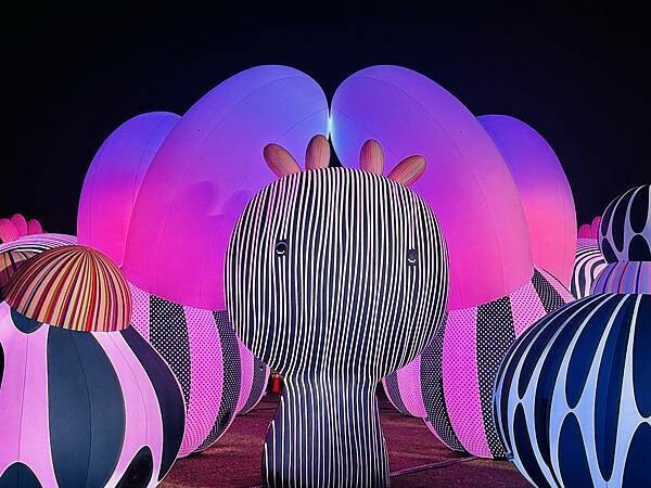 ★2024桃園燈會★『閃閃桃園 閃閃桃林』結合中西，穿越古今