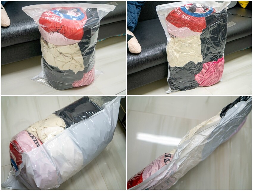 【開箱】空間魔術師-真空壓縮袋，組合包五百有找CP值超高，有線吸力強，壓縮更極致！