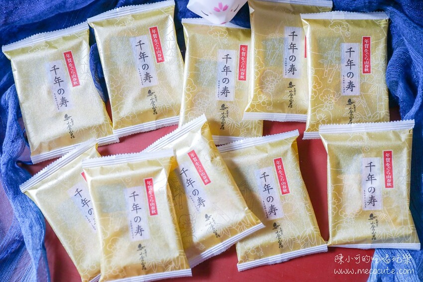 日本過年春節伴手禮推薦～團購超夯的日本京都小倉山莊仙貝餅乾開箱
