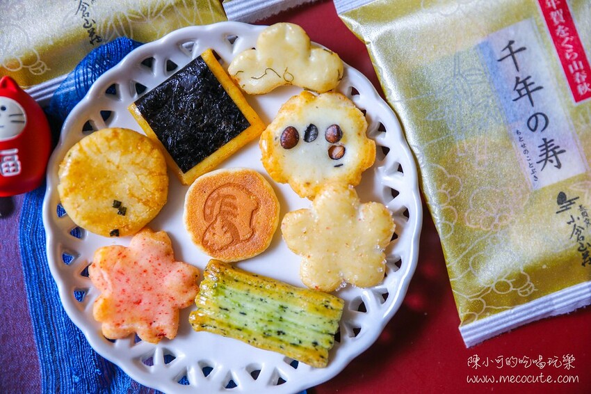 日本過年春節伴手禮推薦～團購超夯的日本京都小倉山莊仙貝餅乾開箱
