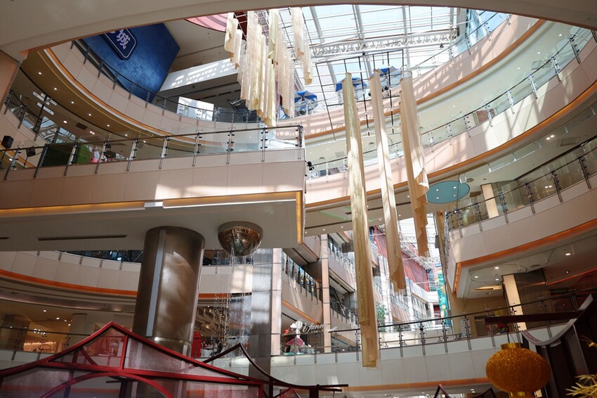 桃園市中壢區大江購物中心 2024新春賀歲鈔好逛 東方美學賀歲裝置藝術在大江  好拍好買