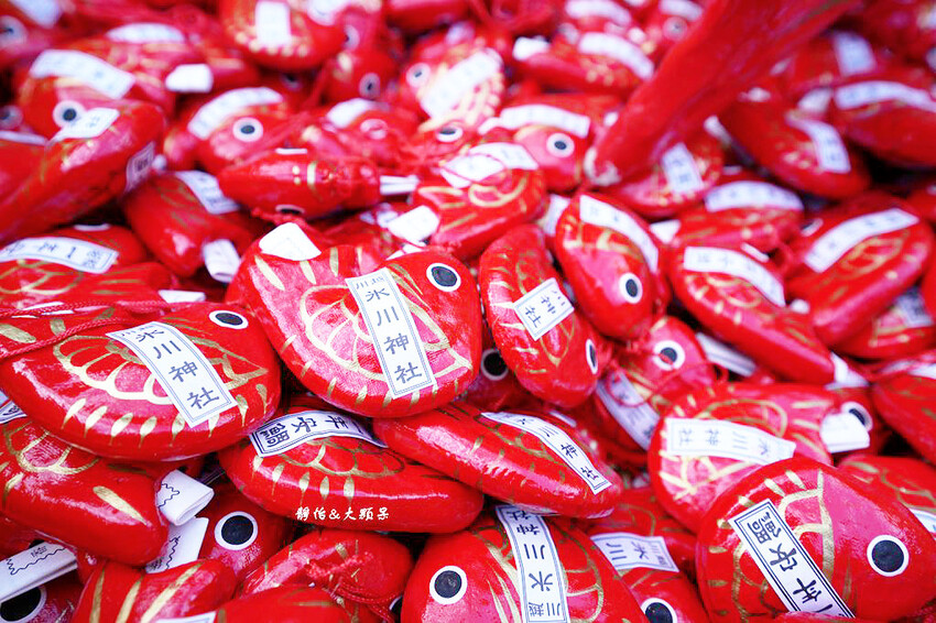 川越冰川神社 ❙ 祈求良緣鯛魚籤、繪馬隧道、人形流,崎玉旅遊 川越冰川神社 ❙ 祈求良緣鯛魚籤、繪馬隧道、人形流,崎玉旅遊