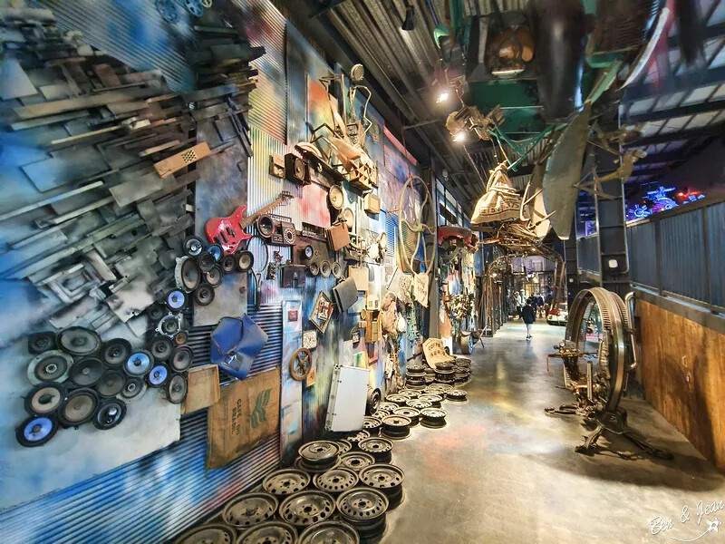 台南市永康區zero zero拆車夢工廠》廢車拆解成星際太空站好好拍，最新門票與菜單資訊，全台首間廢車觀光工廠