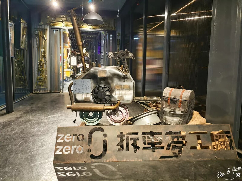 台南市永康區zero zero拆車夢工廠》廢車拆解成星際太空站好好拍，最新門票與菜單資訊，全台首間廢車觀光工廠