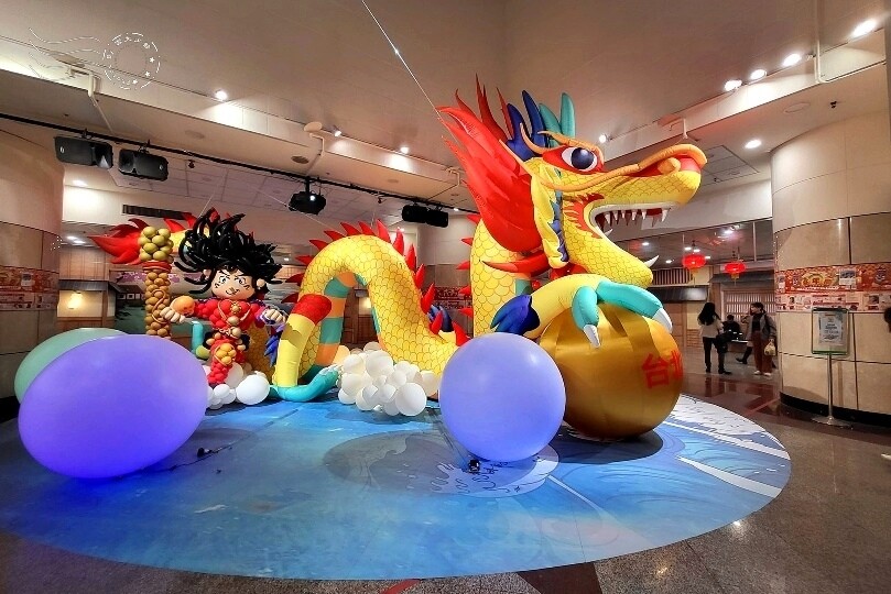 捷運北門站氣球裝置