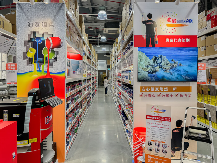 特力屋台東店 x 500坪獨立賣場 | DIY居家修繕一站滿足