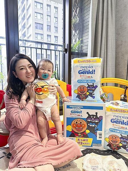 新手媽咪│2024期間限定-麵包超人褲型：日本王子Genki