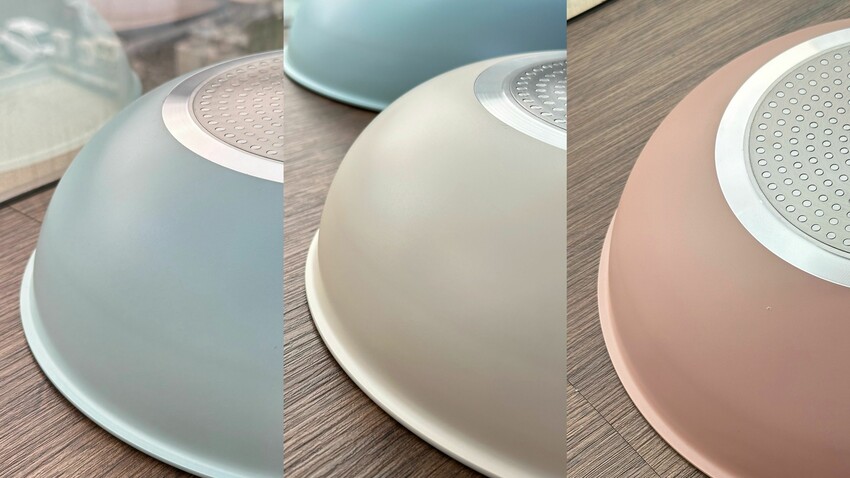 [開箱測評]義大利 CUOCO 北歐系列｜粉彩鑽瓷IH陶瓷不沾鍋具組｜Diamikos⁺晶彩鑽瓷技術｜全系列6種不同尺寸鍋具 ｜不沾耐用又好看！ - 萍姐愛分享