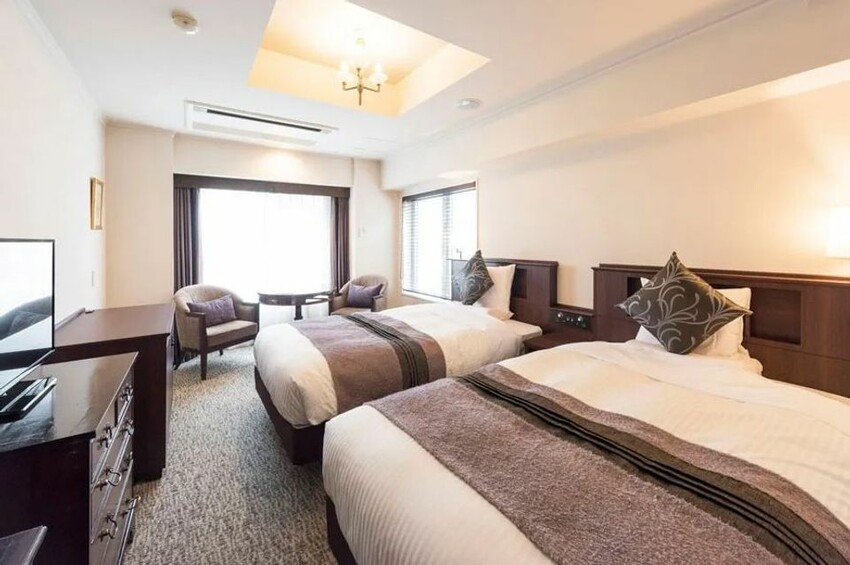 Sonia飯店 小樽|小樽站步行9分-標準雙床房【不挑房】-1 Sonia飯店 小樽|小樽站步行9分-標準雙床房【不挑房】-1