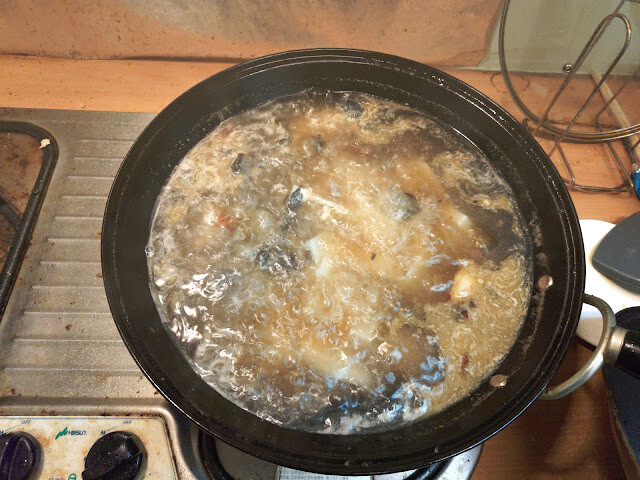 蒜頭蘿蔔烏骨雞湯 - 料理